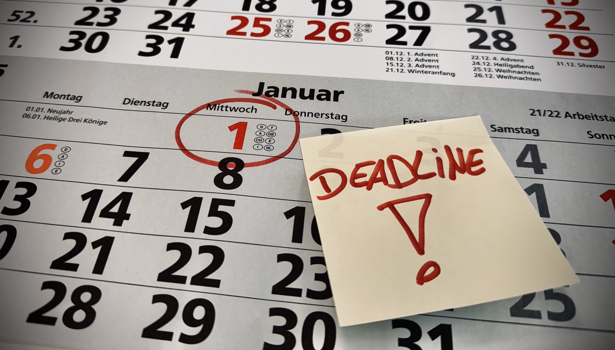 Deadline für die E-Rechnung